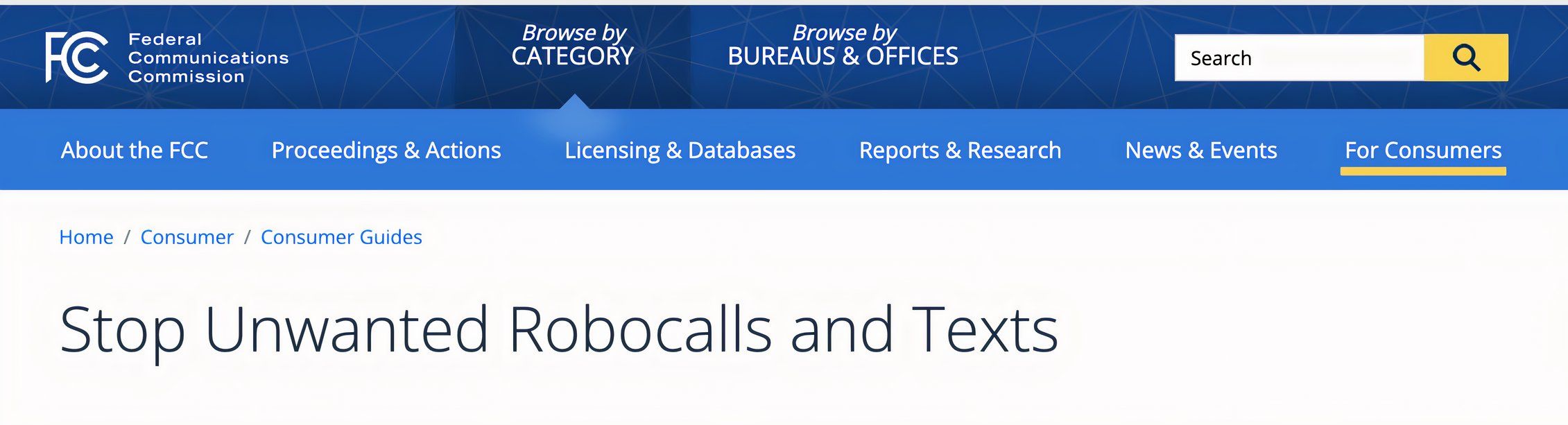 FCC how to stop robocalls. 