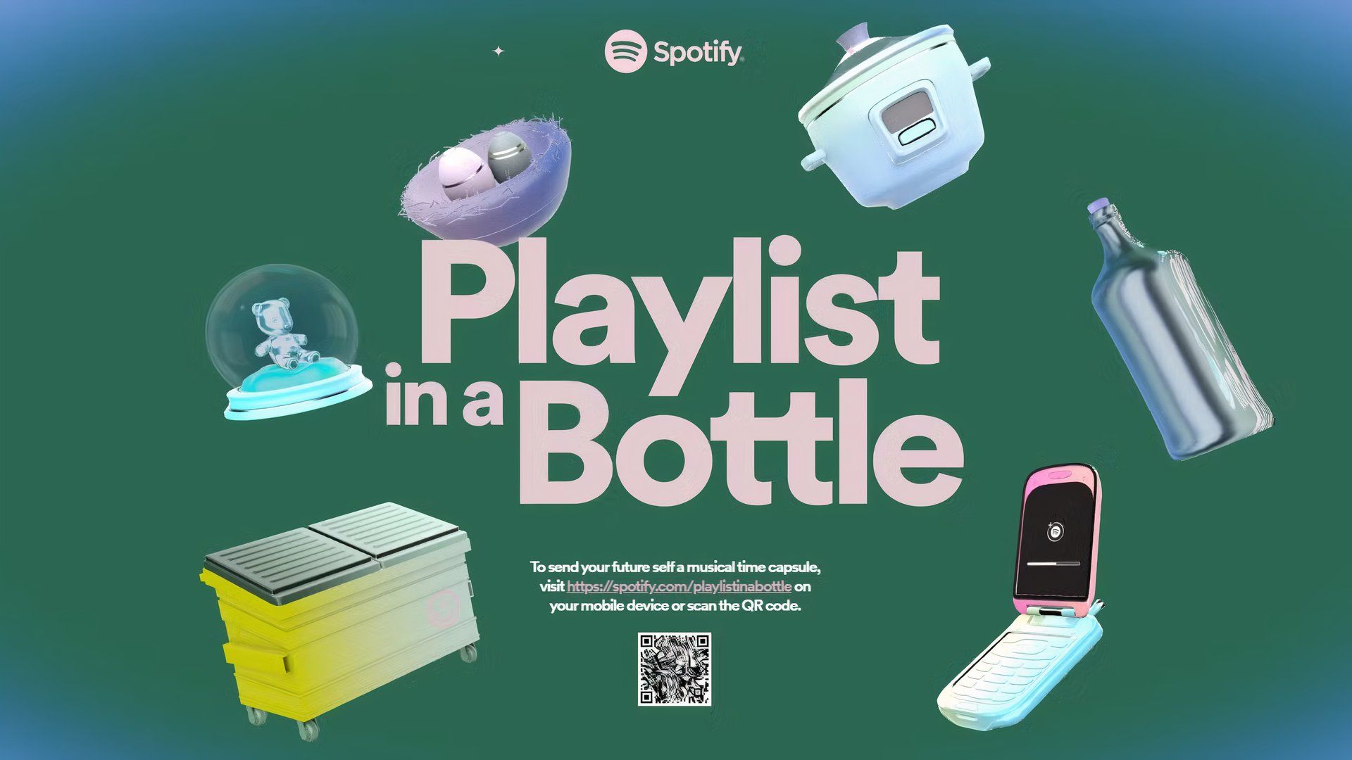 You Can Now Open Your Spotify Playlist In a Bottle From 2024