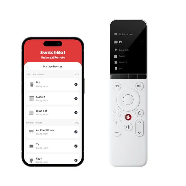 A copy of the SwitchBot Universal Remote eCommerce Image.