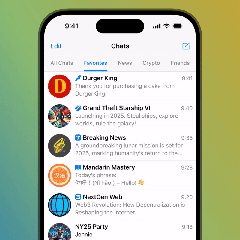 Các biểu tượng xác minh độc đáo của Telegram mới ra mắt (Ảnh: Internet) Các biểu tượng xác minh độc đáo của Telegram mới ra mắt (Ảnh: Internet)