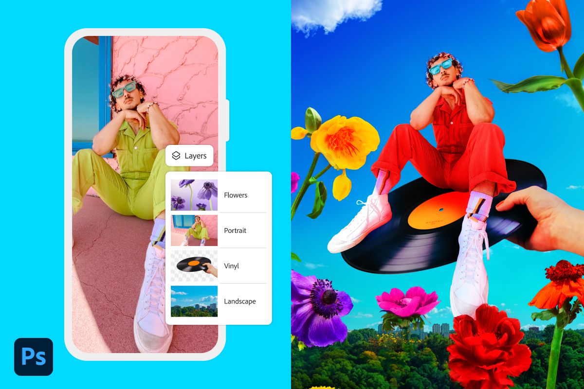 Photoshop Mobile Editing Example