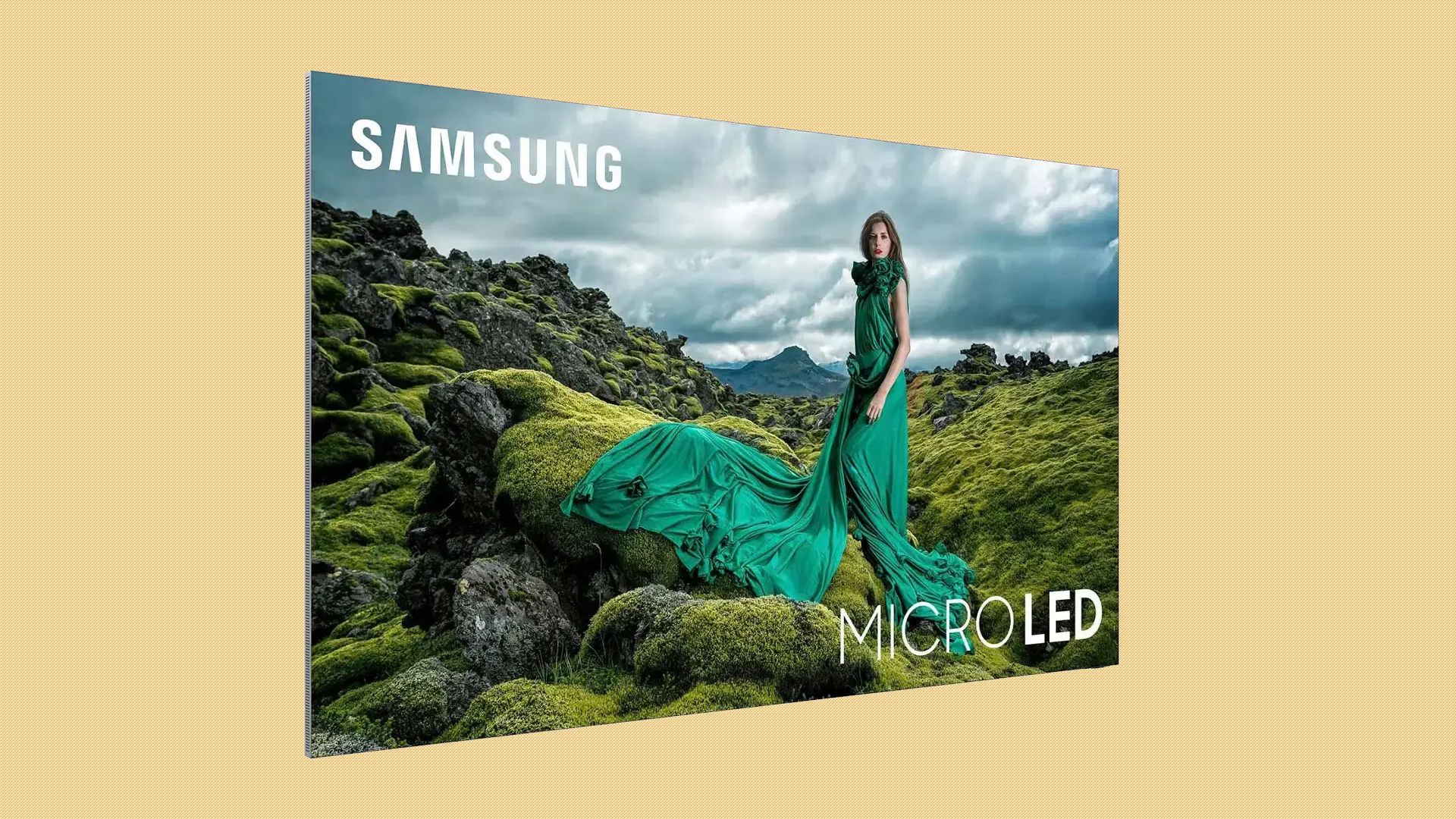 samsung's 114-inch class micro led smart tv, 2024 model