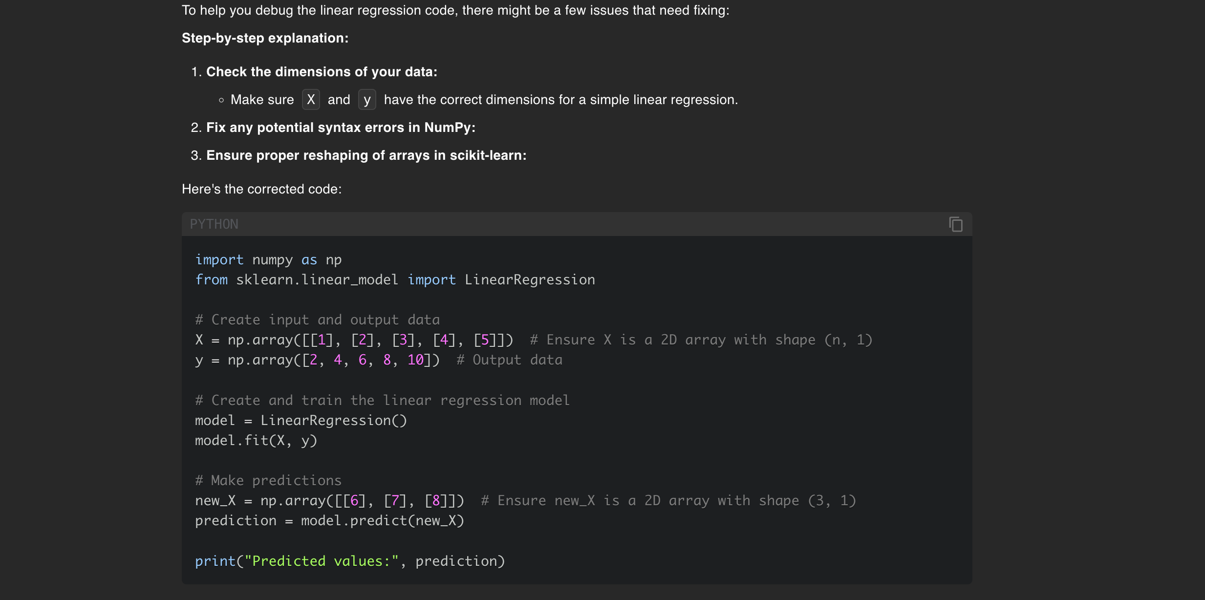 DeepSeek-R1 fixing some Python code