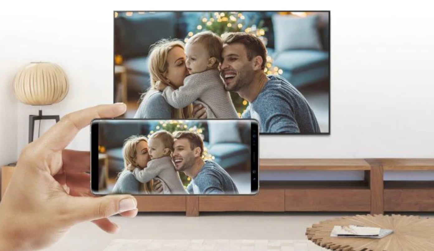 Mirroring content to your Samsung TV using the SmartThings app