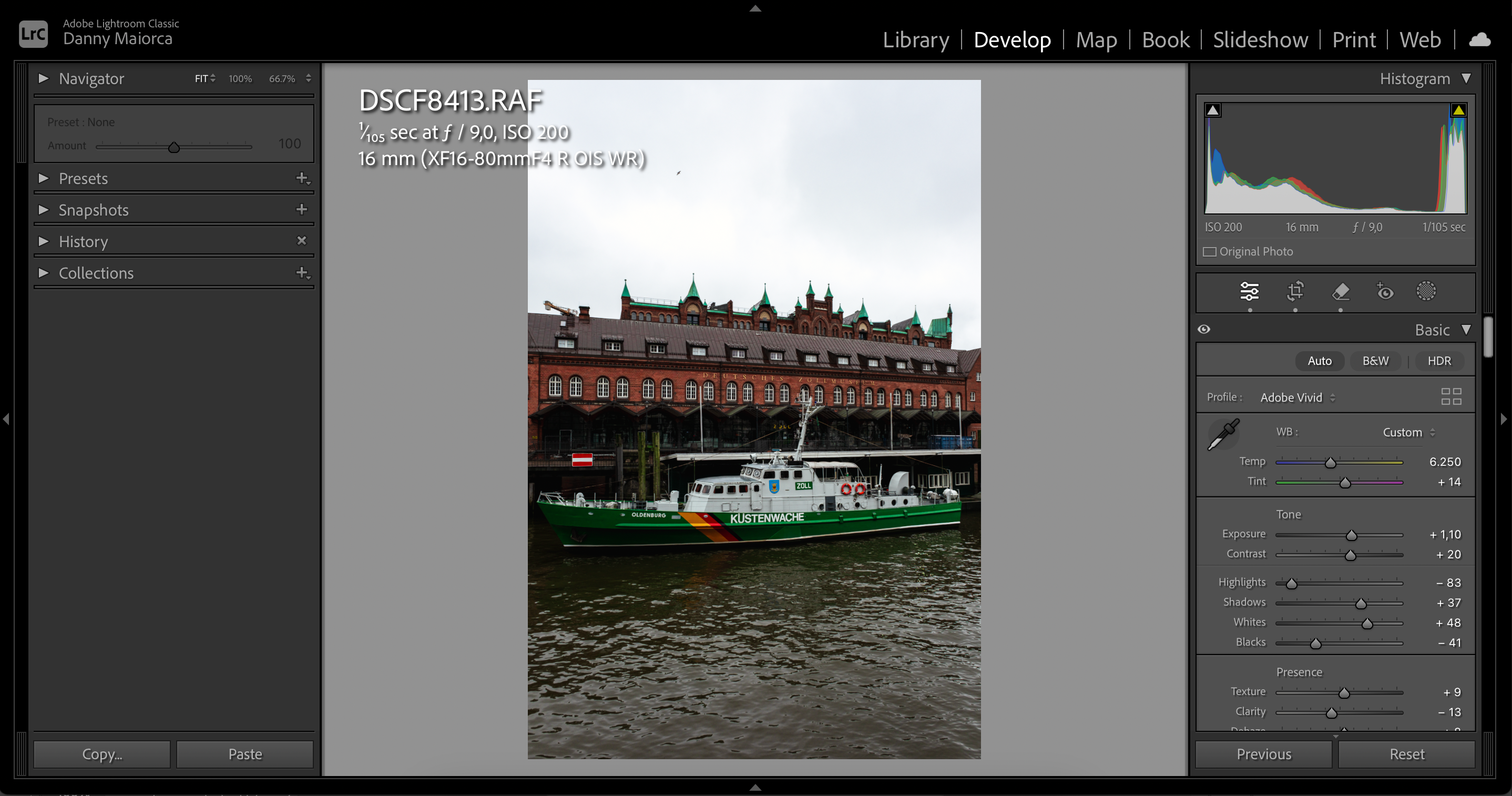 Инструменты автоматического улучшения в Adobe Lightroom