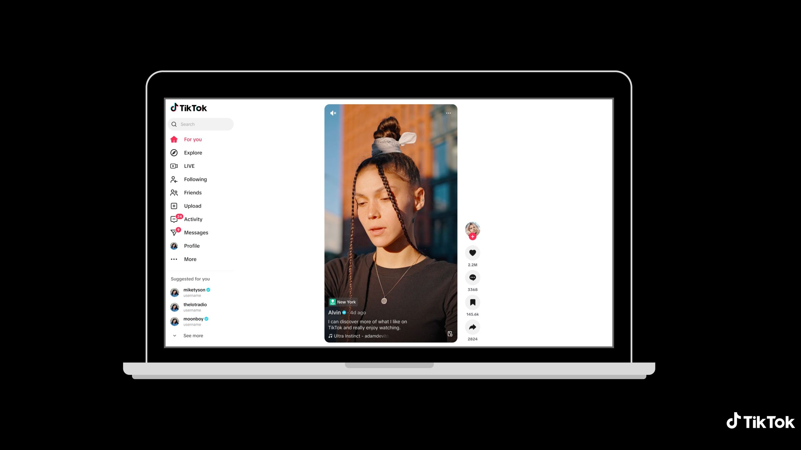 TikTok Channels YouTube With a Major Desktop Update for Endless Browsing