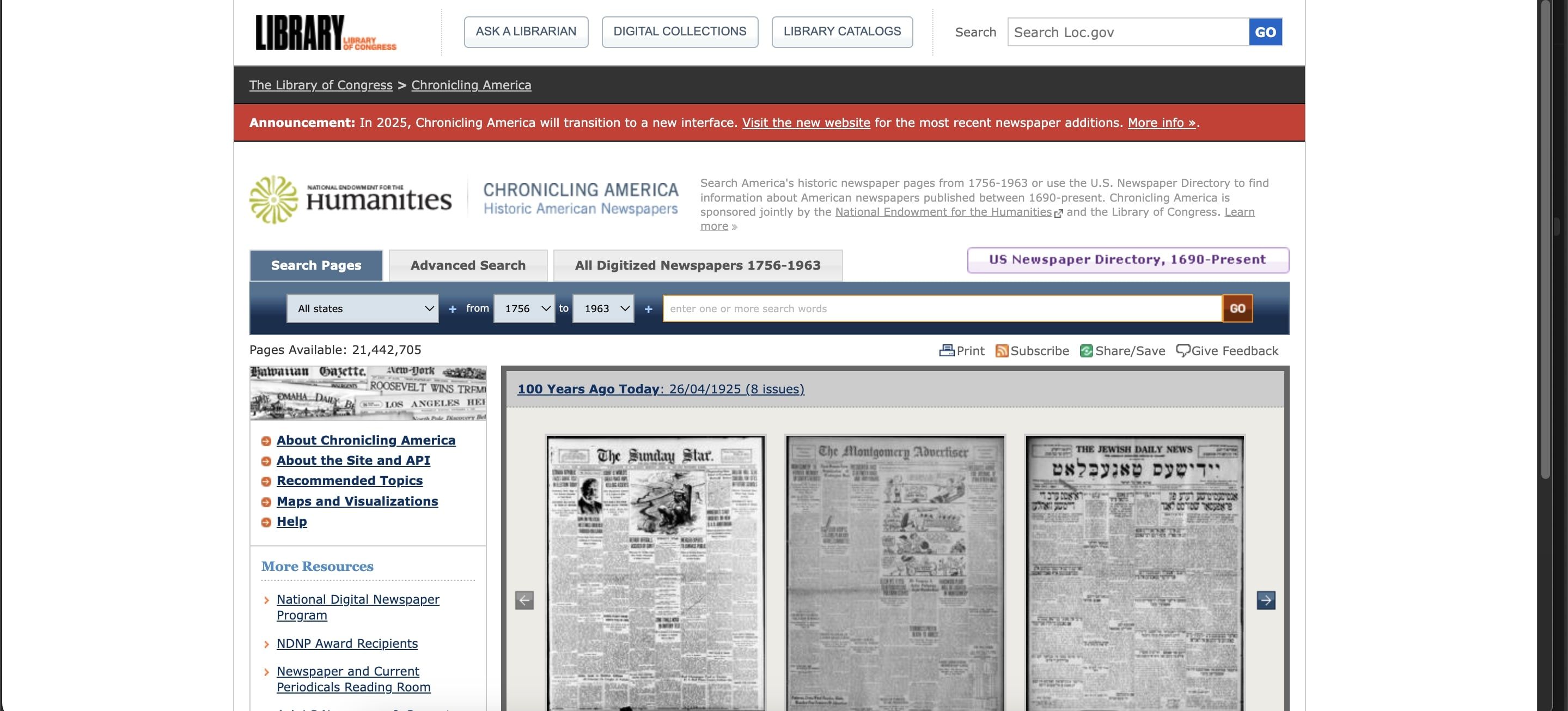 Chronia's Web Screenshot