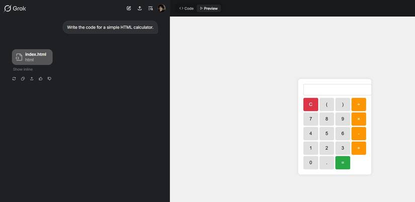 Grok Ui Example Grok Just Upgraded to Rival ChatGPT’s Canvas