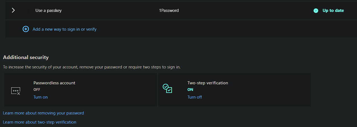 Microsoft Account Remove Password