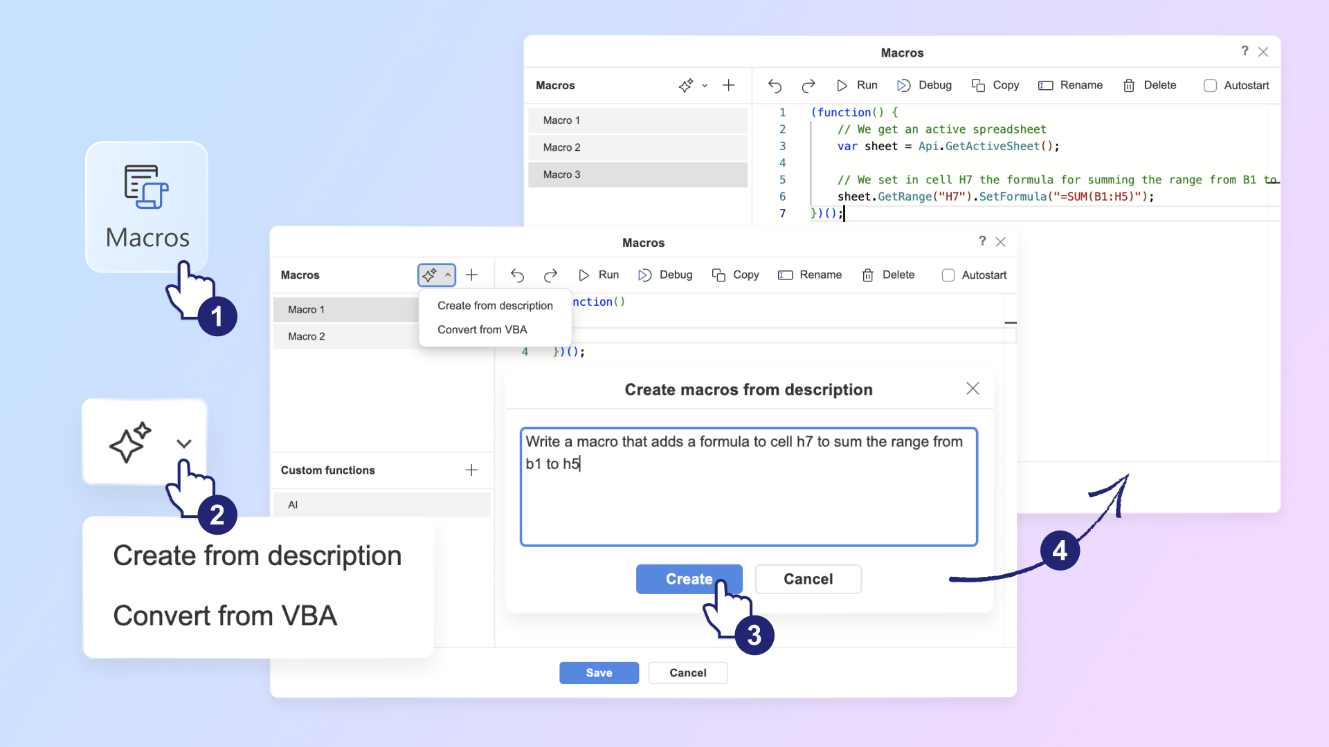 AI Macro onlyoffice docs 9