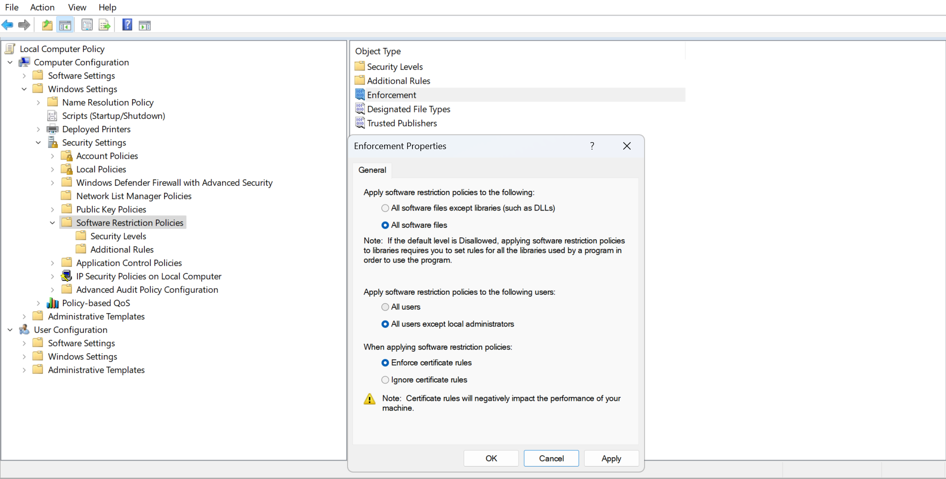 Block unauthorized software installs