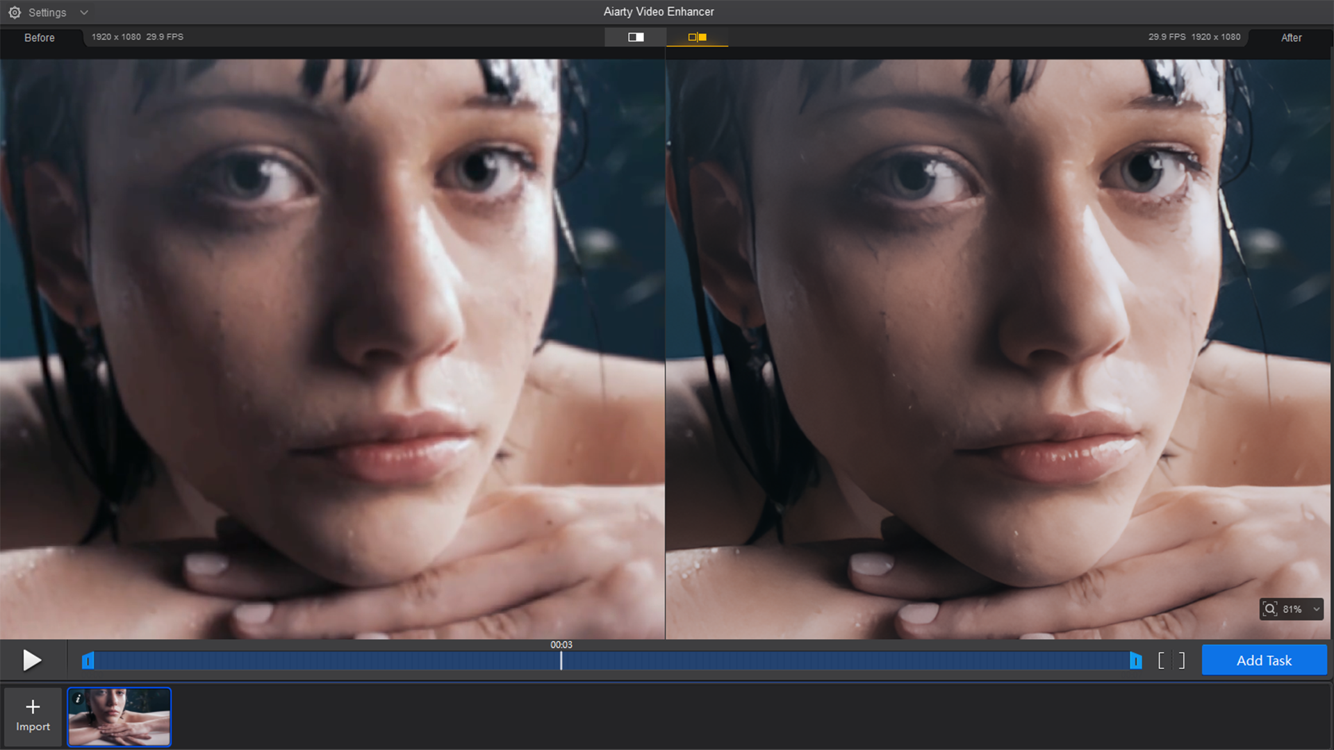 deblur video