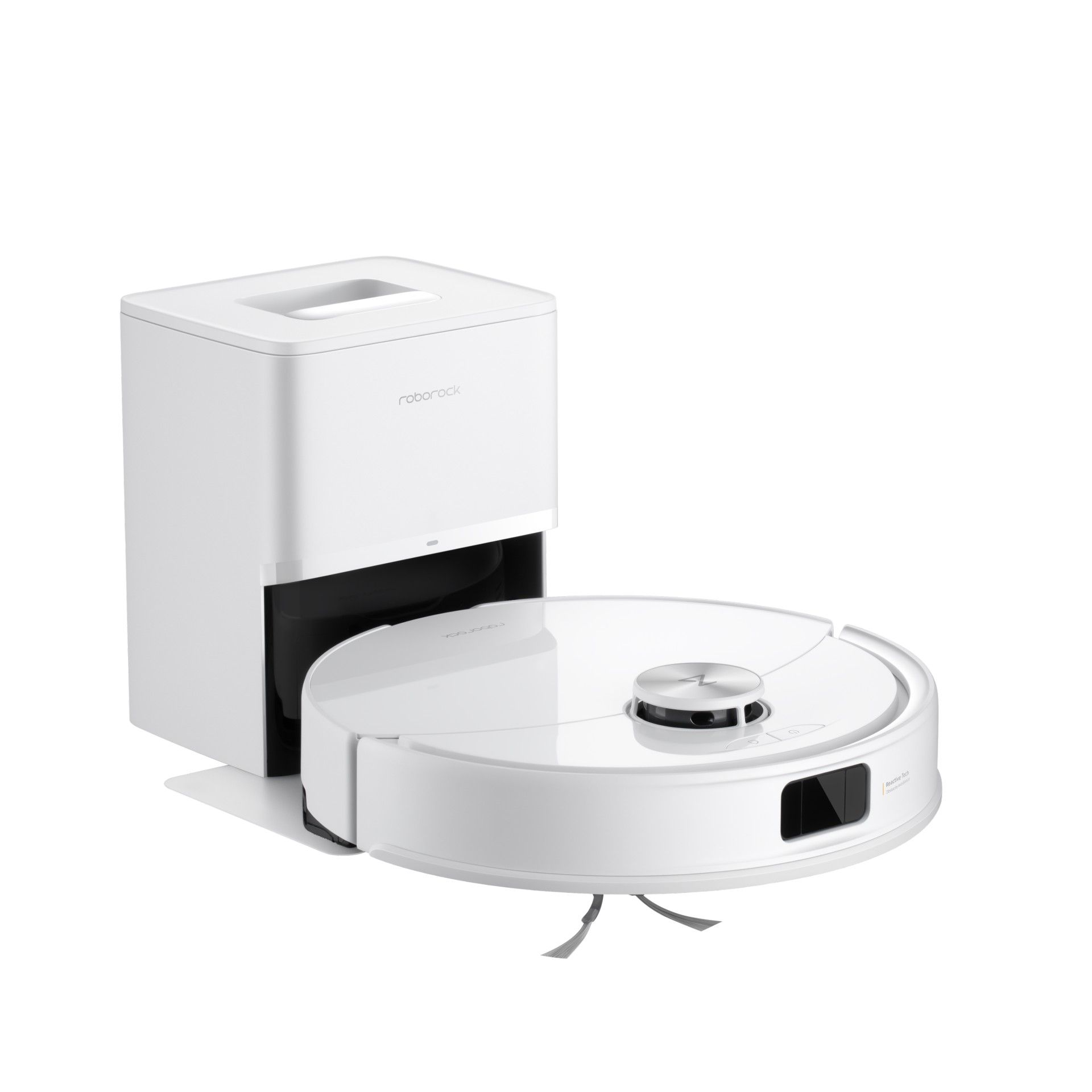 Roborock Q10 S5+ در پس زمینه سفید
