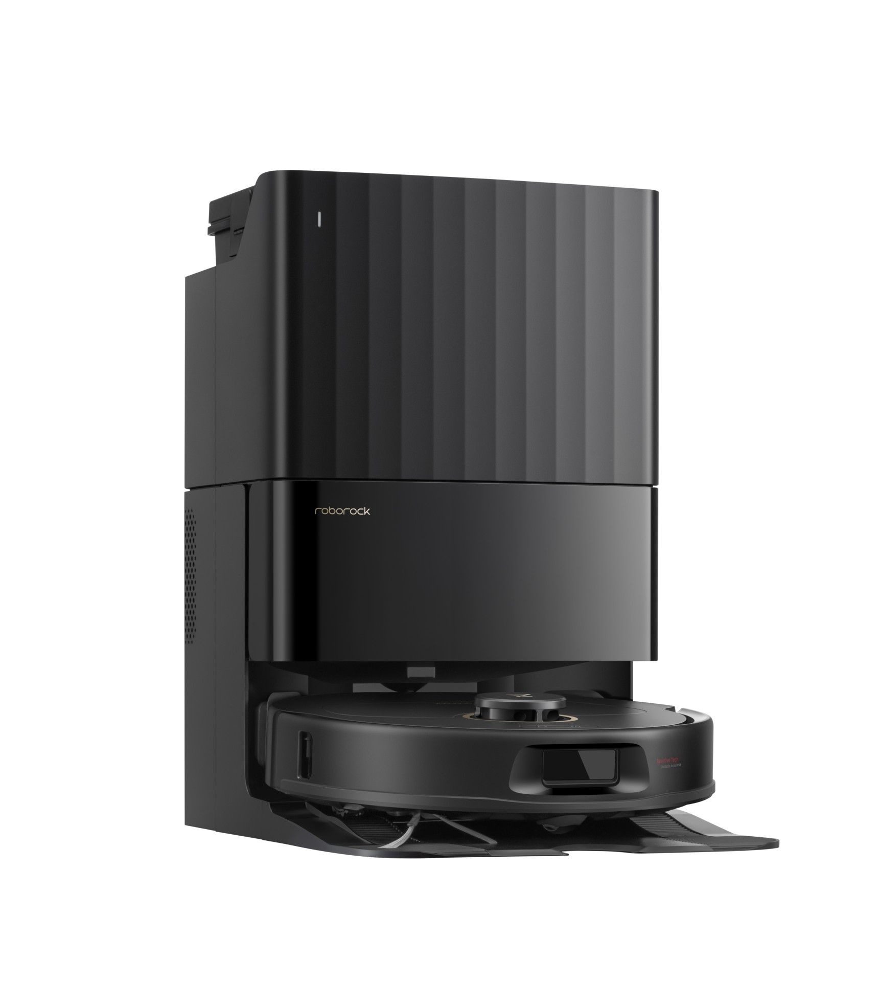 Roborock Qrevo S5V در پس زمینه سفید.