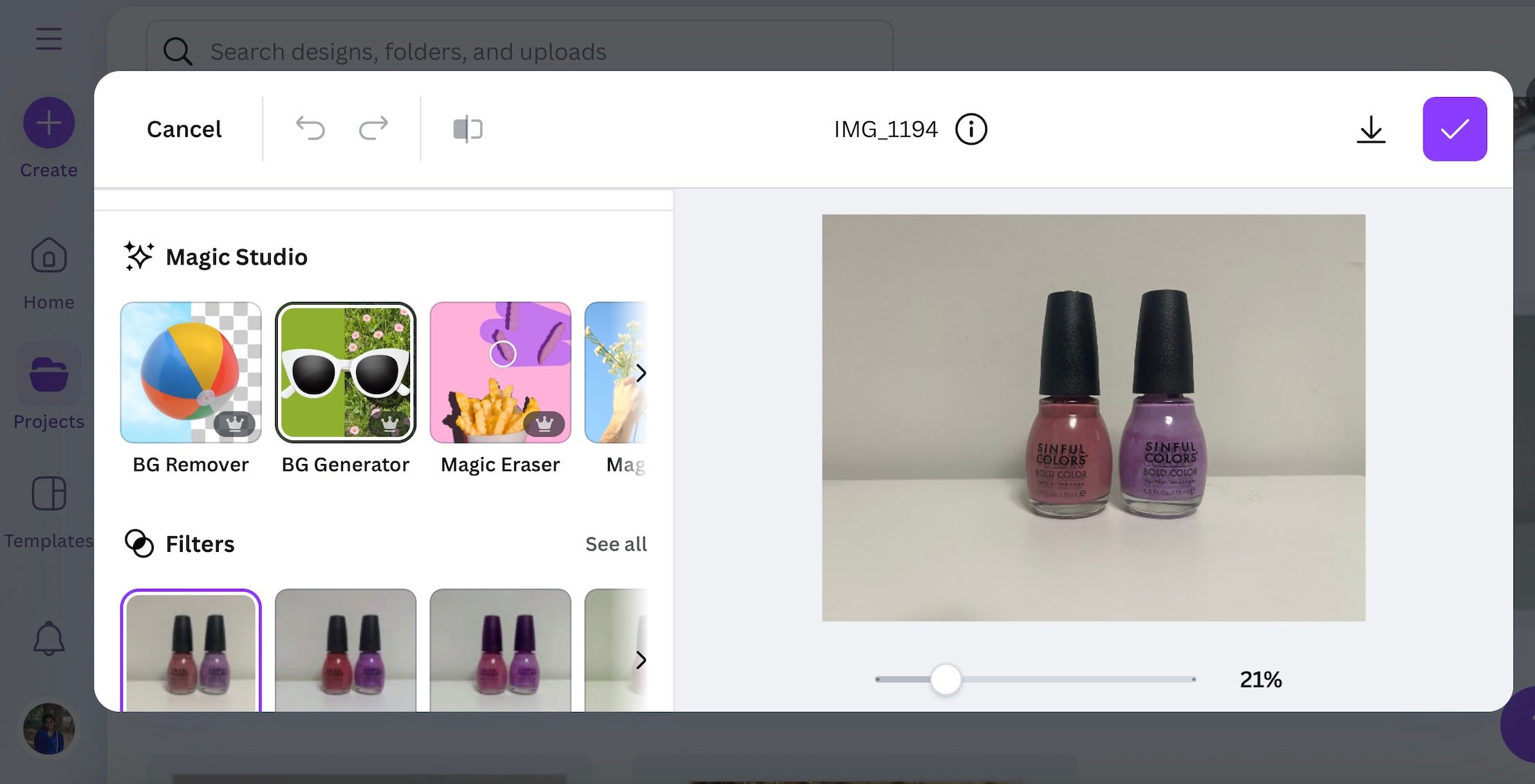 Canva-BG-Generator