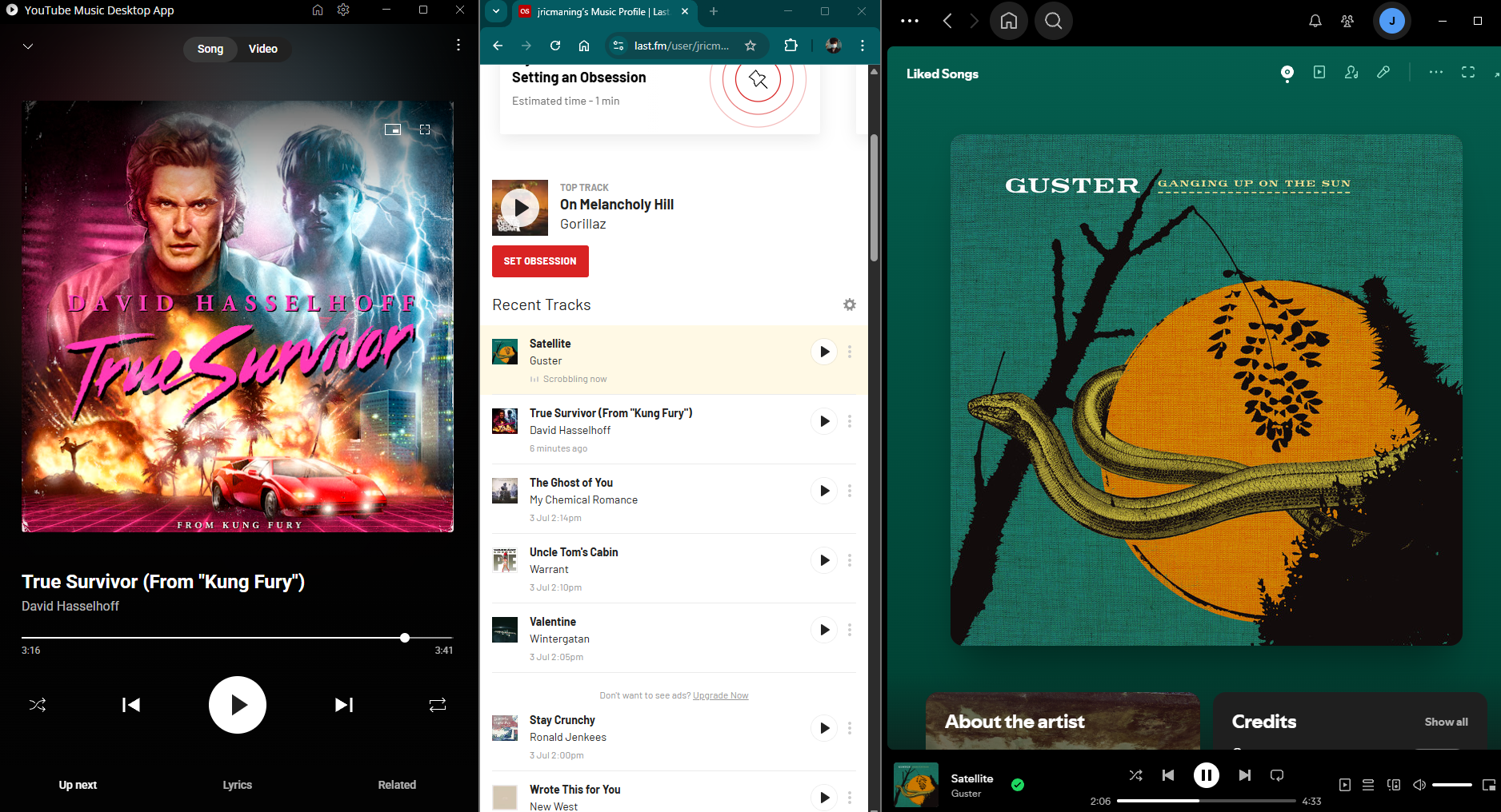 Last.fm cross-platform scrobbling
