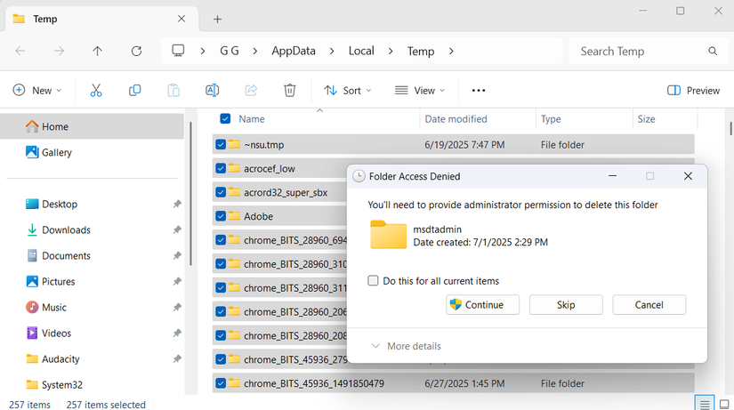 Tempert Files Run Command These Secret