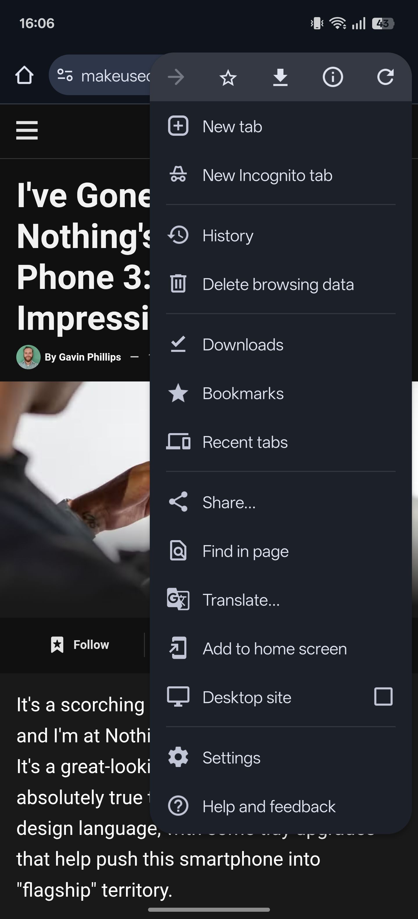 If you don't know this tip, don't use Chrome in Android. 10 Options of 3 -point menu of chrome on Android phone.