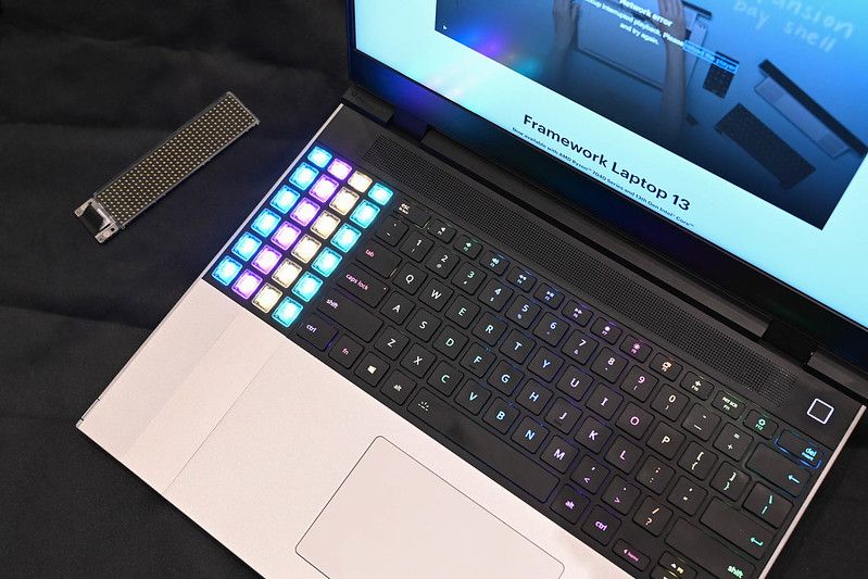 Framework Laptop on display at CES 2024-4-2
