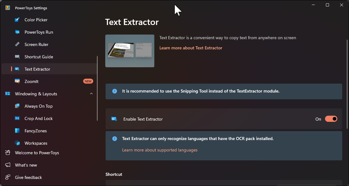 PowerToys.Settings text extractor