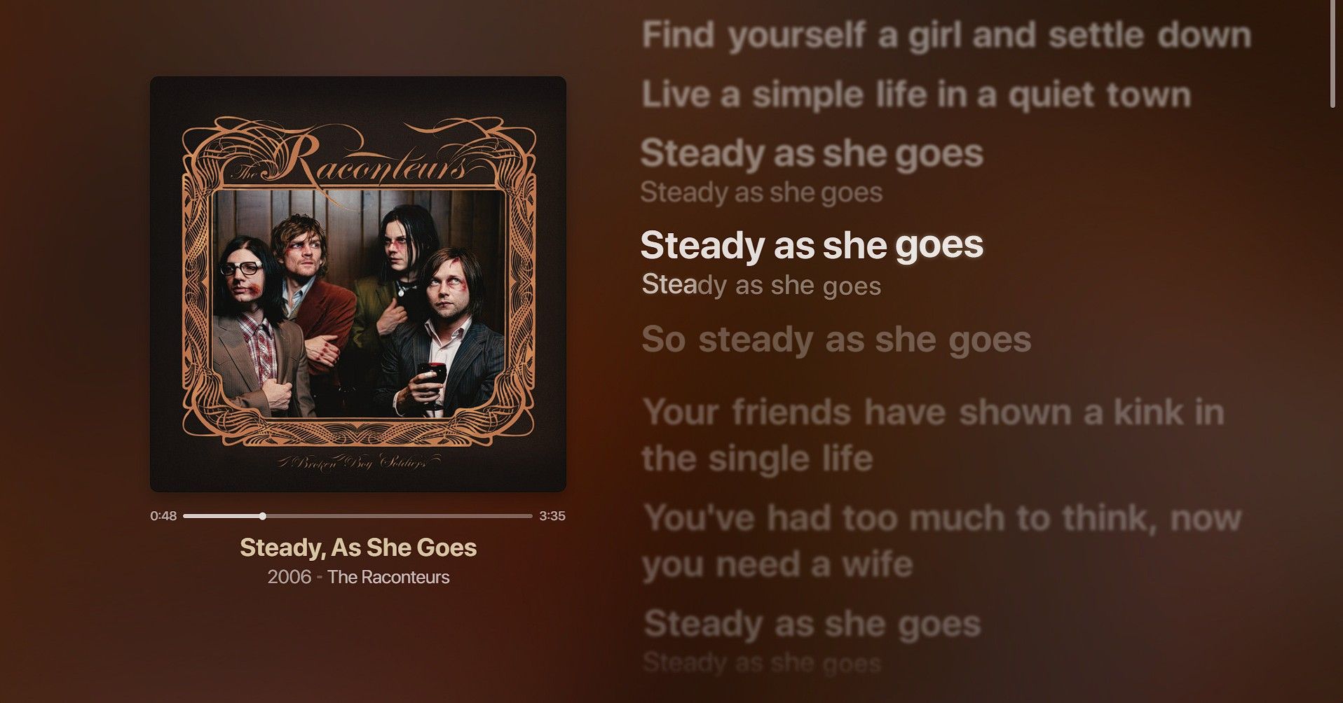 Spicetify full screen lyrics