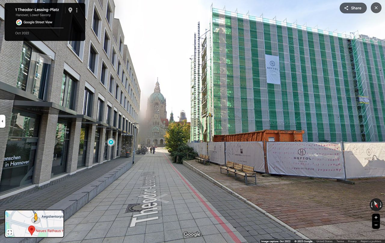 Street View from Hannover Germany