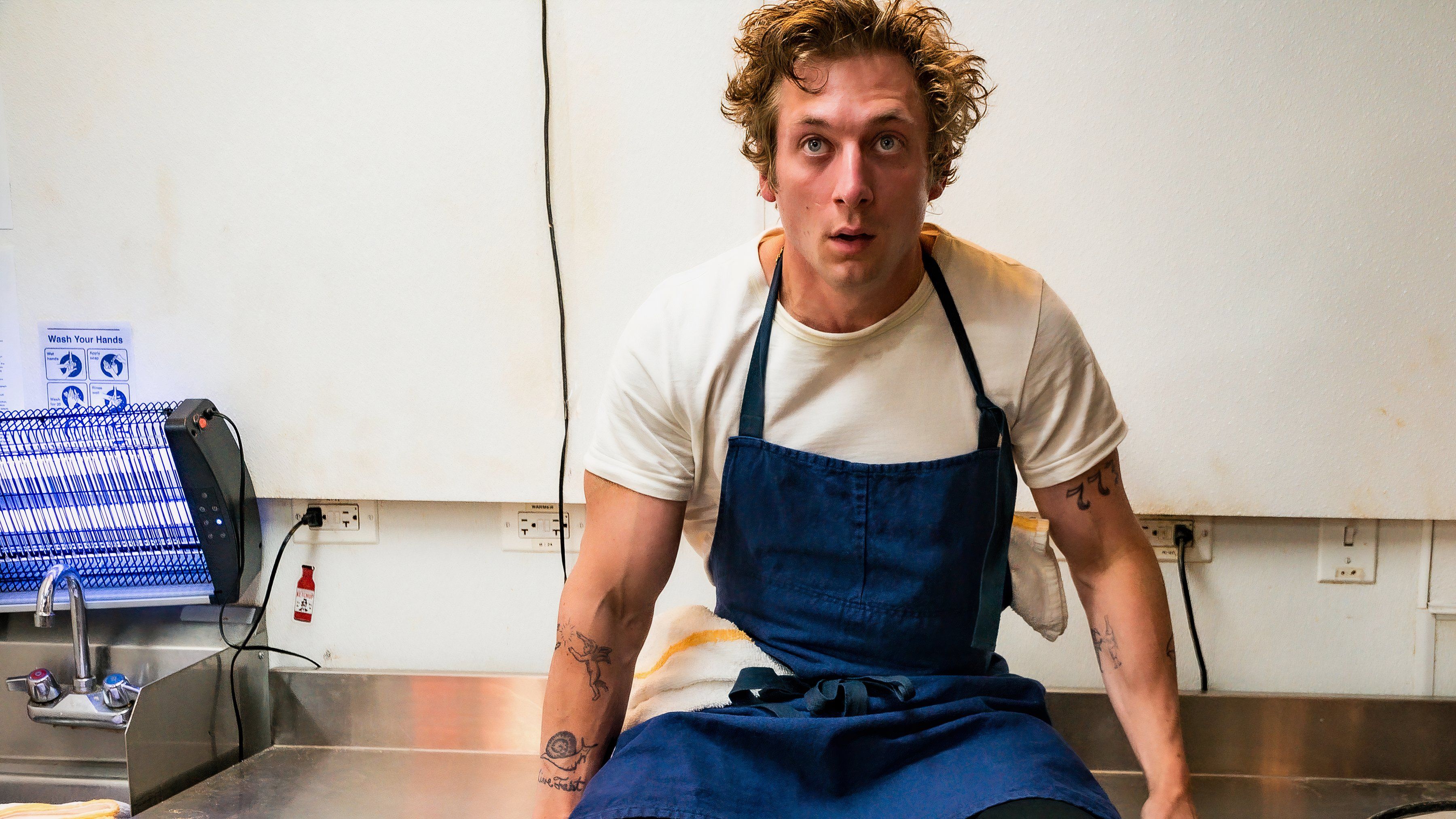 A photo of Jeremy Allen White as Carmen "Carmy" Berzatto in The Bear