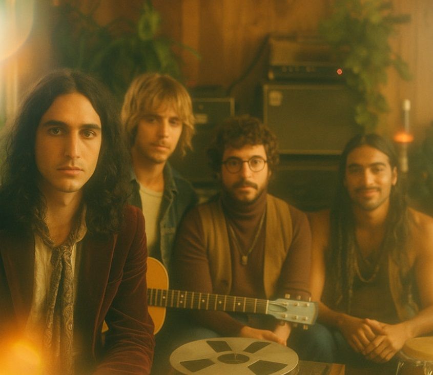 the velvet sundown ai generated band picture.