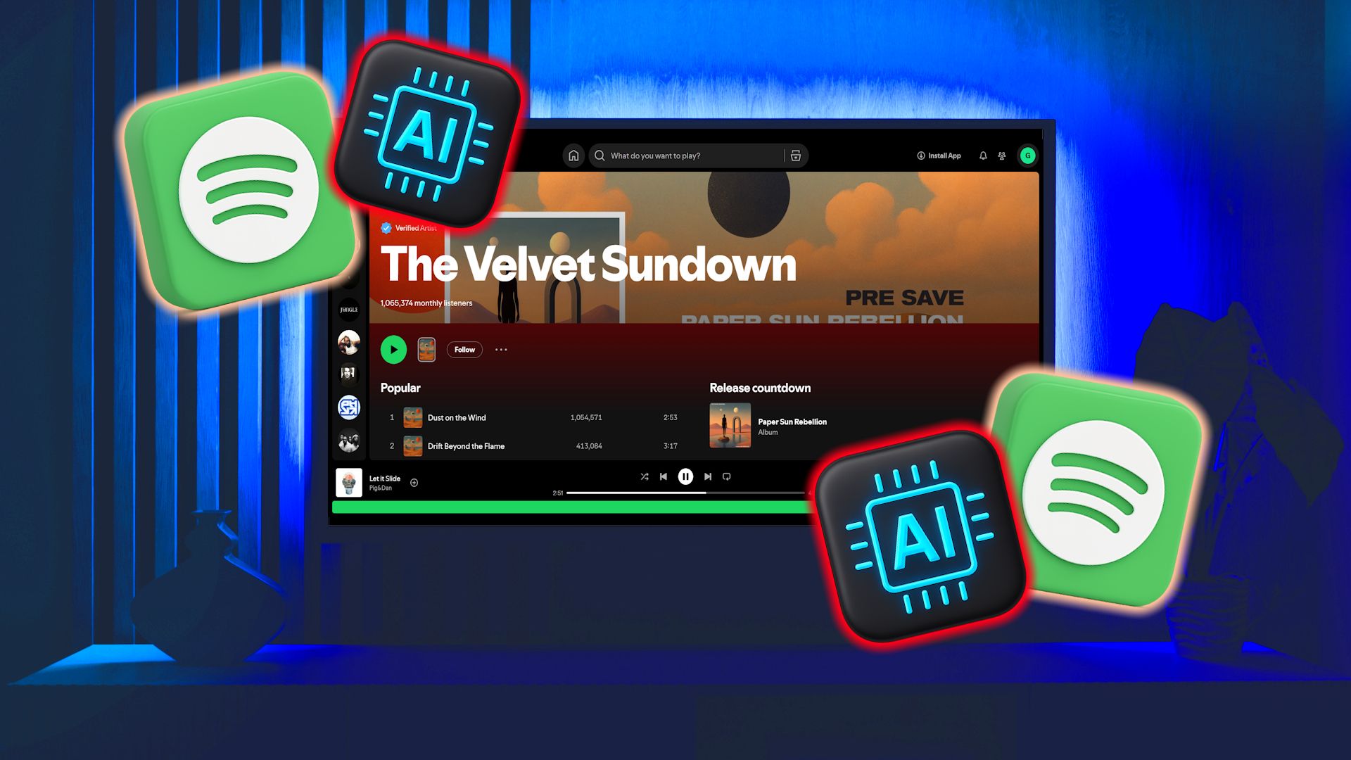Spotify’s Viral Band The Velvet Sundown Is Completely AI—And We Knew It All Along