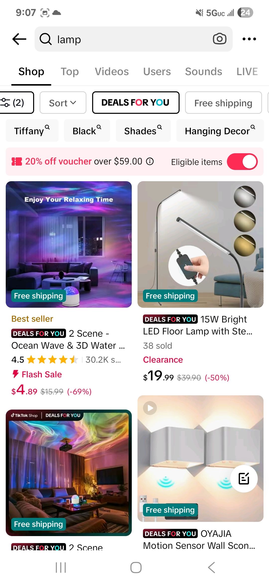 Flash sale on TikTok Shop