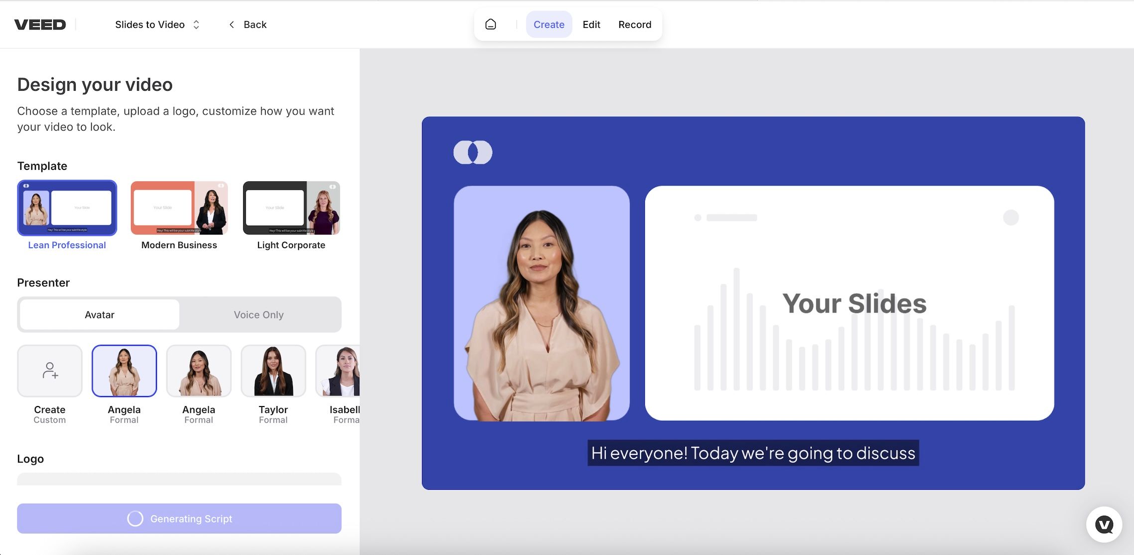 Veed-SlidesToVideo