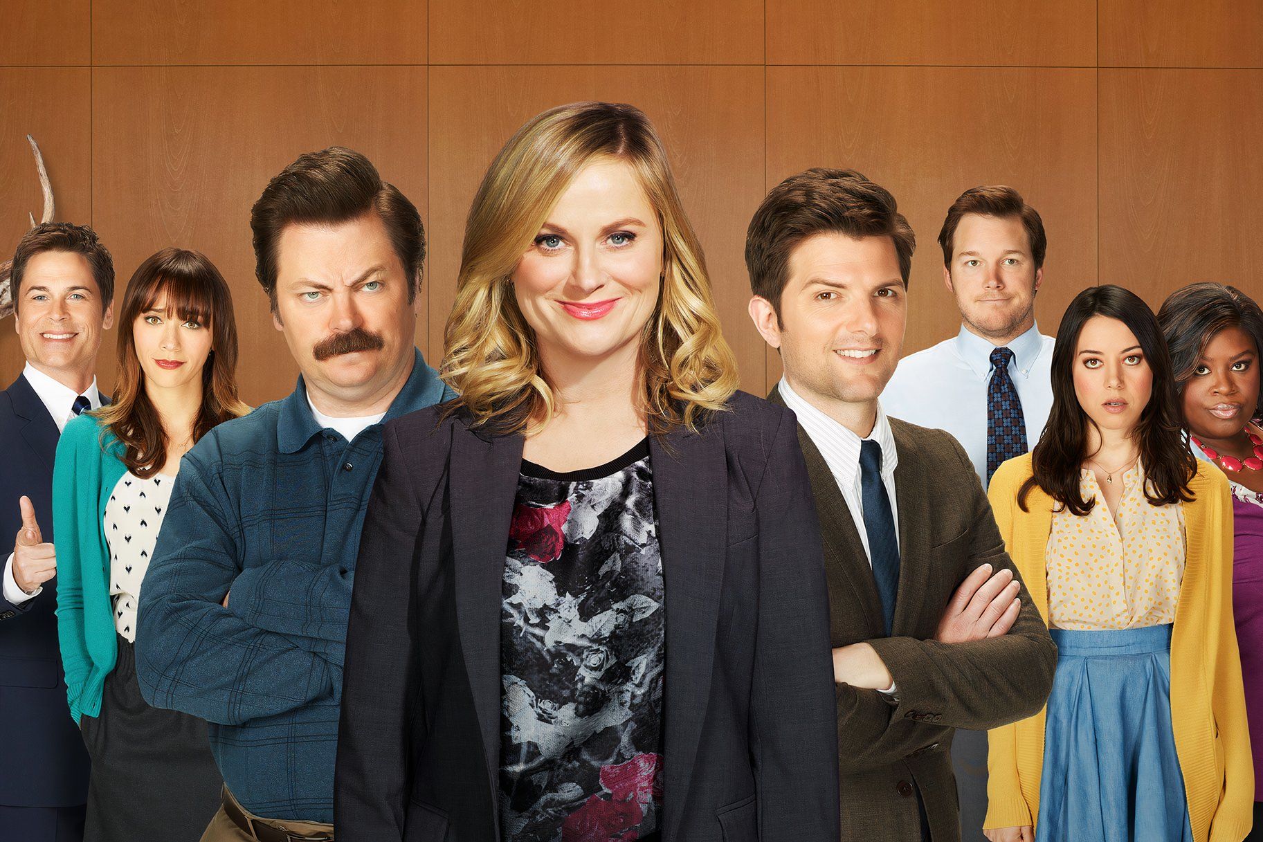 A Parks and Recreation promotional image.