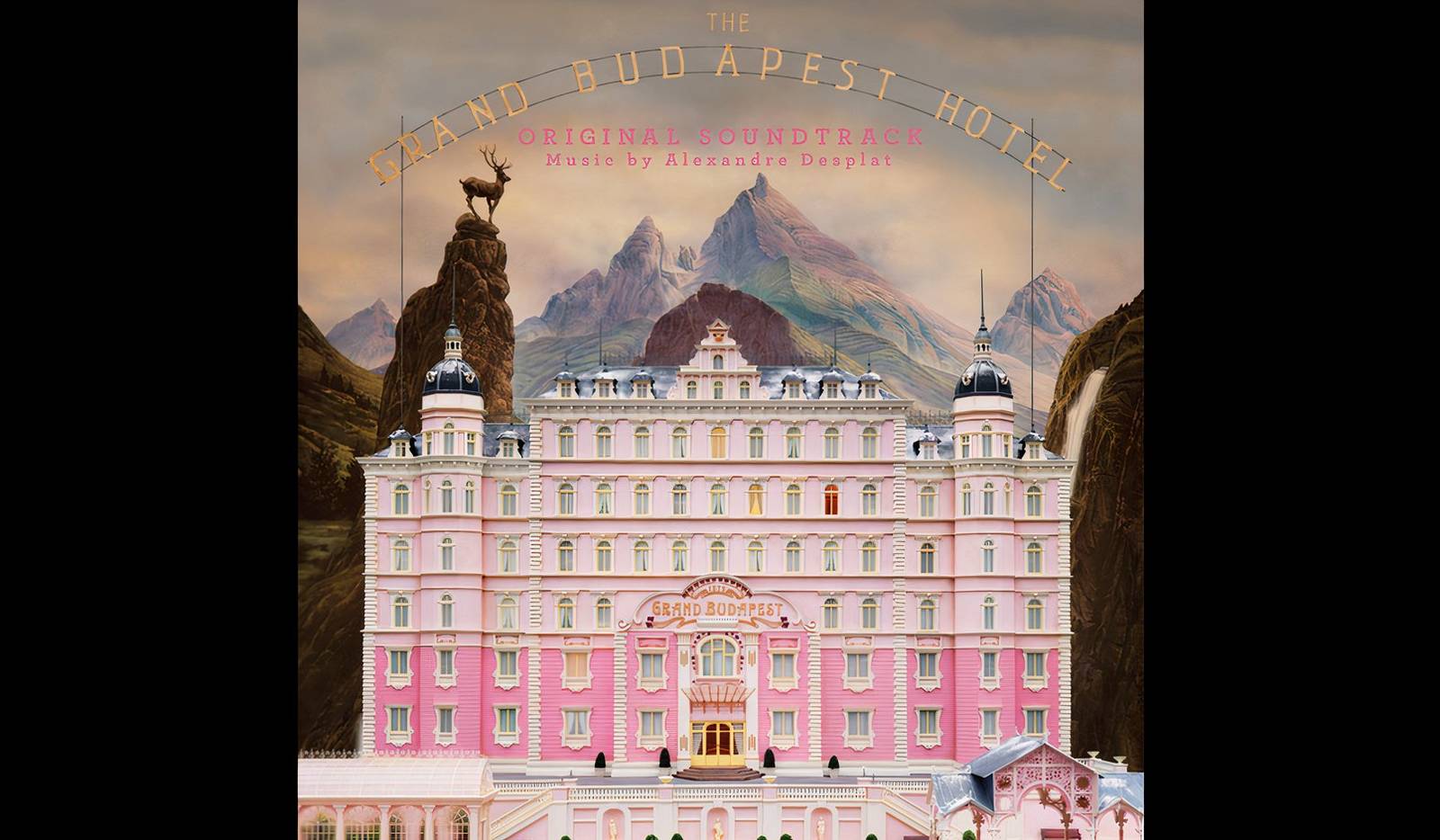Album artwork for The Grand Budapest Hotel soundtrack.