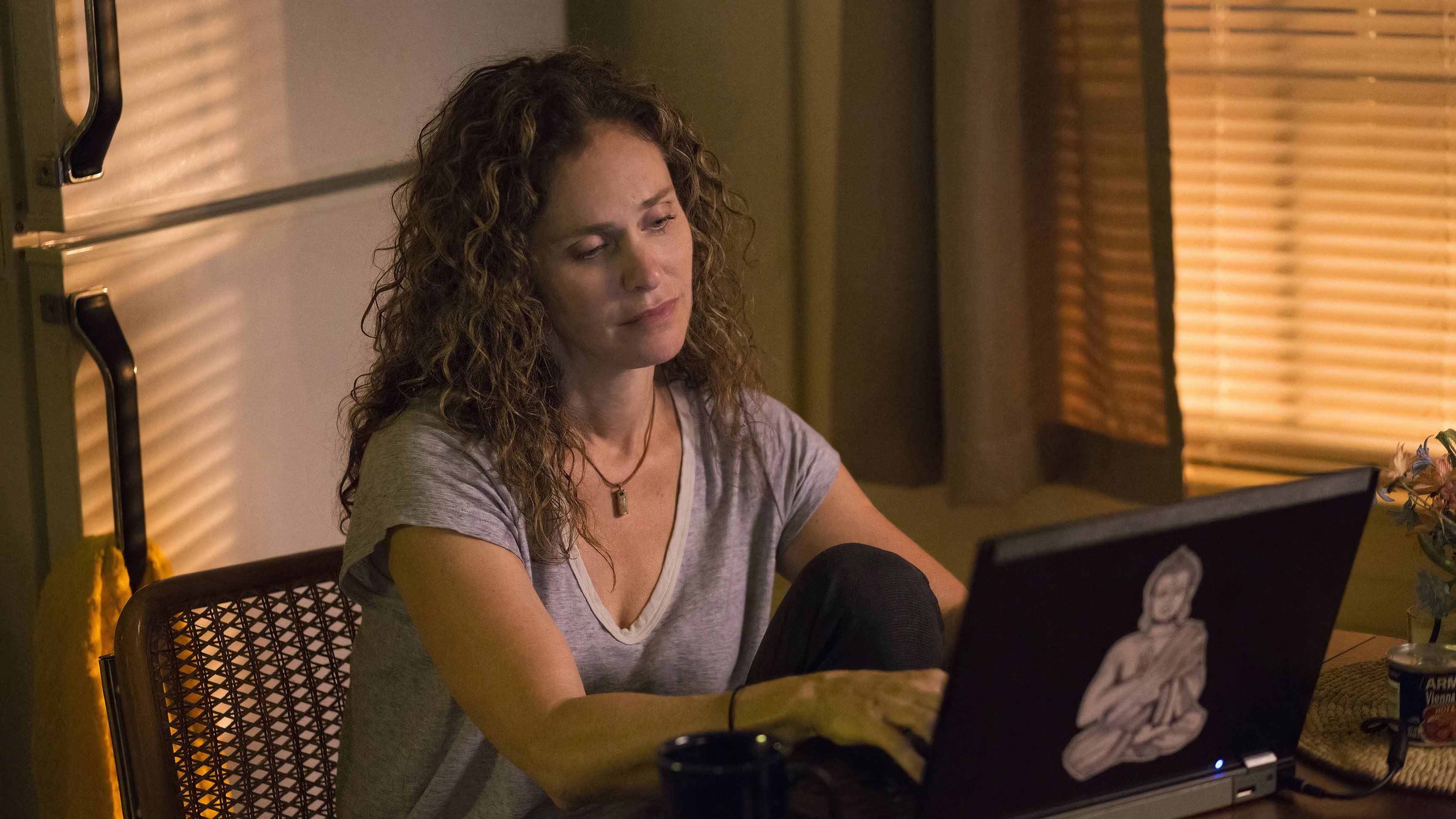 Amy Brenneman in a scene from HBO's The Leftovers.