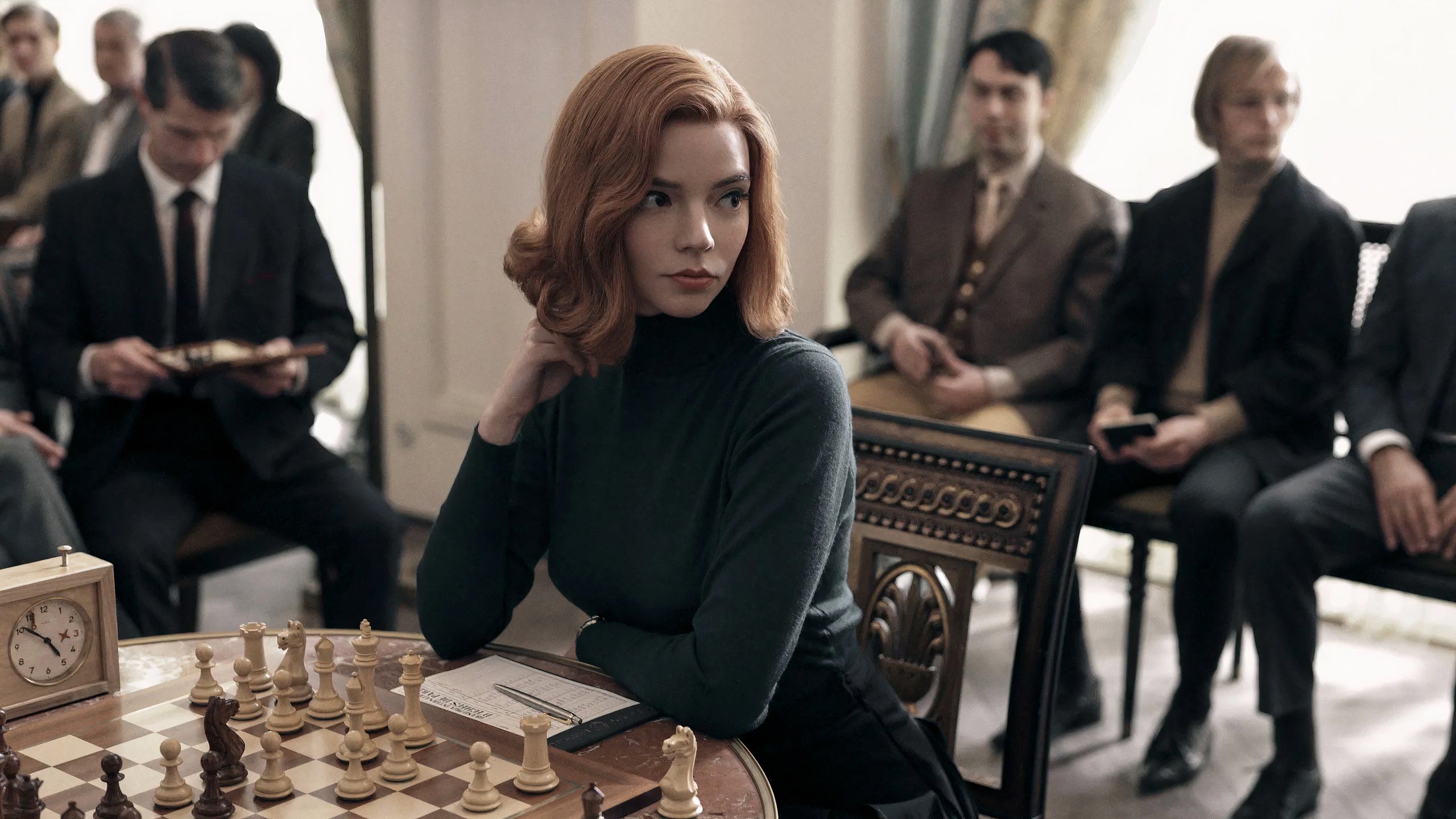 Anya Taylor-Joy in Netflix's The Queen's Gambit. 
