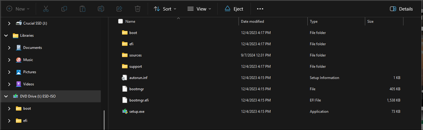 Windows 10 setup