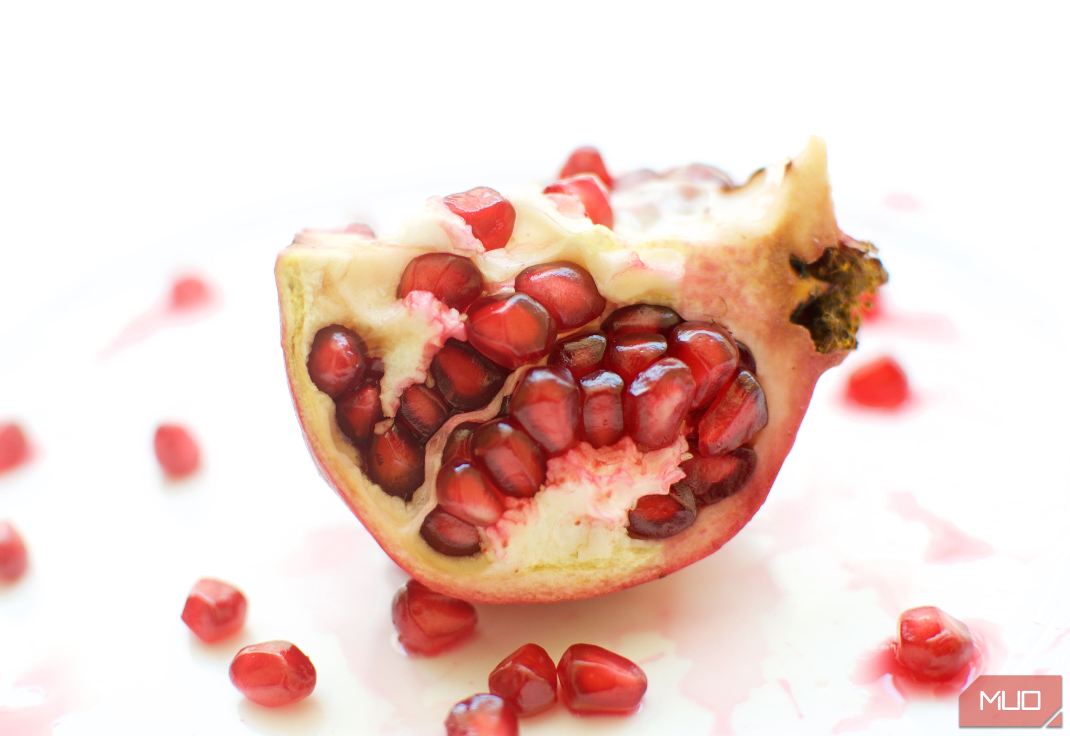 Pomegranate closeup