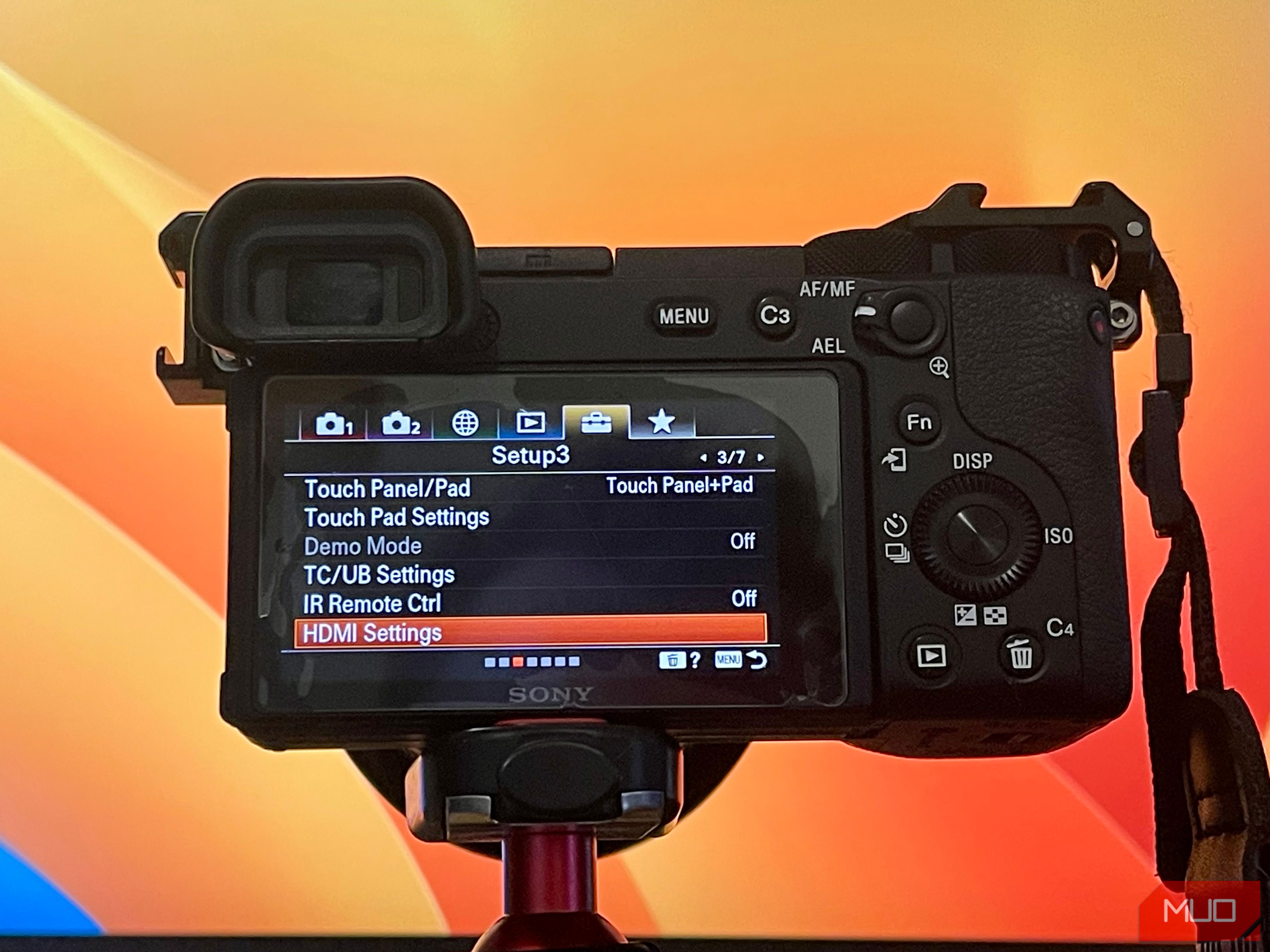Sony a6600 setup for clean HDMI output 1
