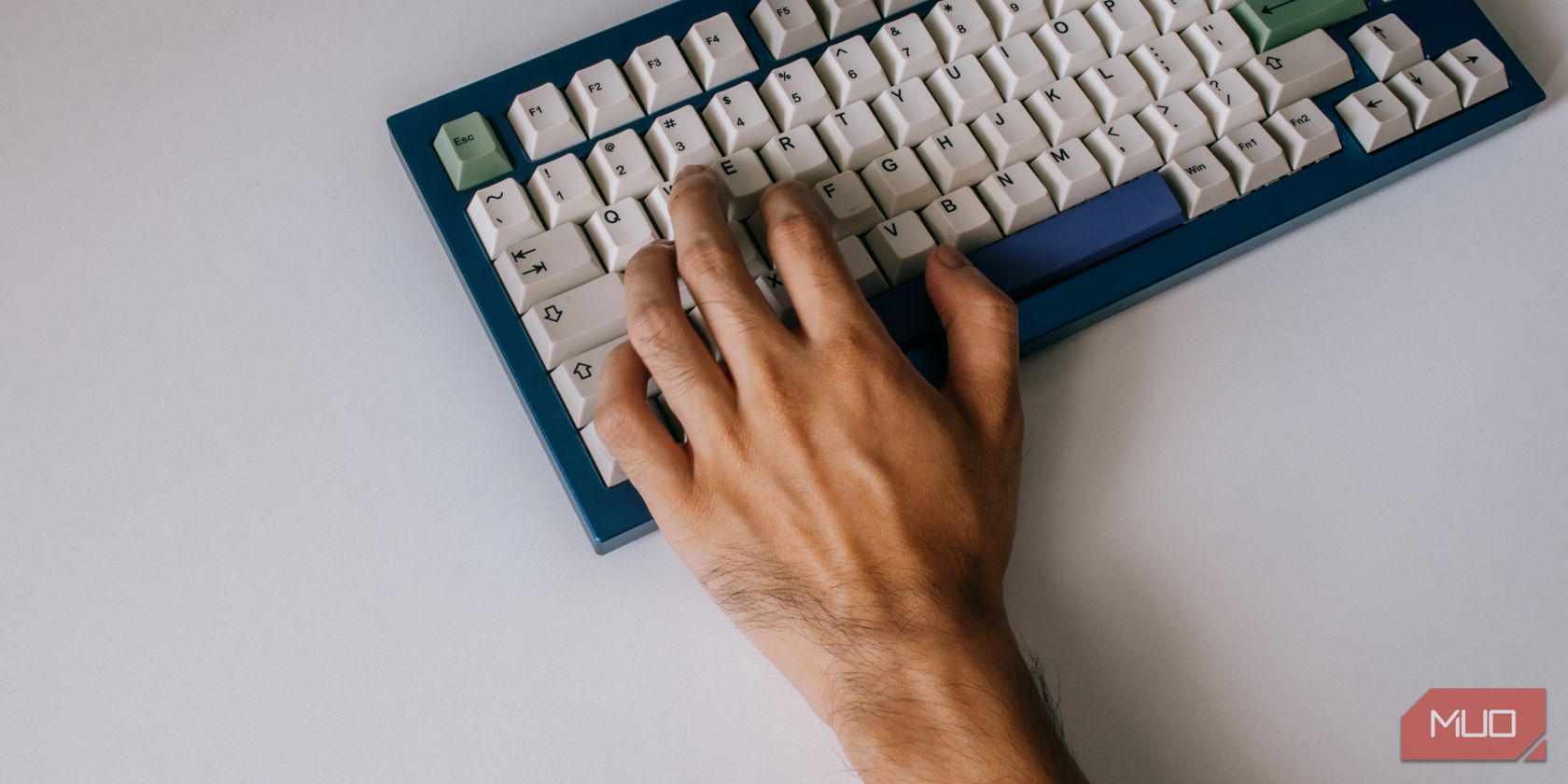 pulsos retos ao usar o teclado
