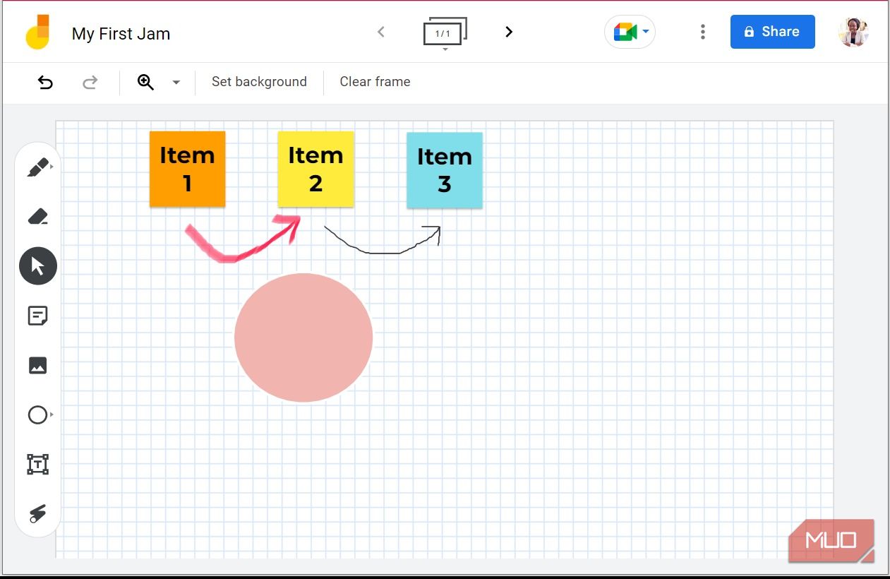 Google Jamboard در عمل