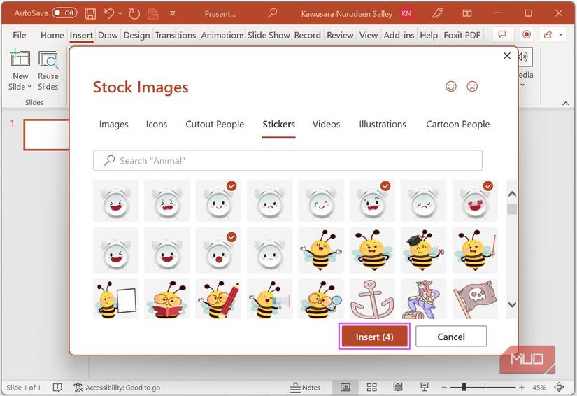 Powerpoint Animation Sticker How to Create an Animated GIF in Microsoft PowerPoint