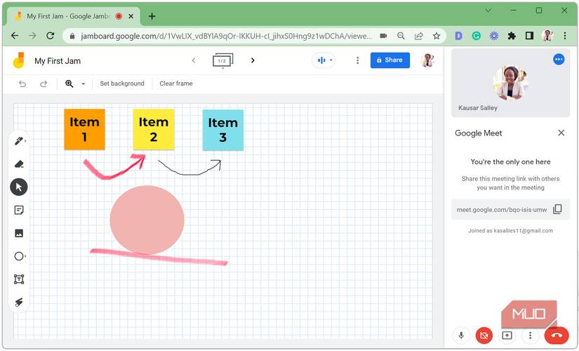 How to Use Jamboard in Google Meet