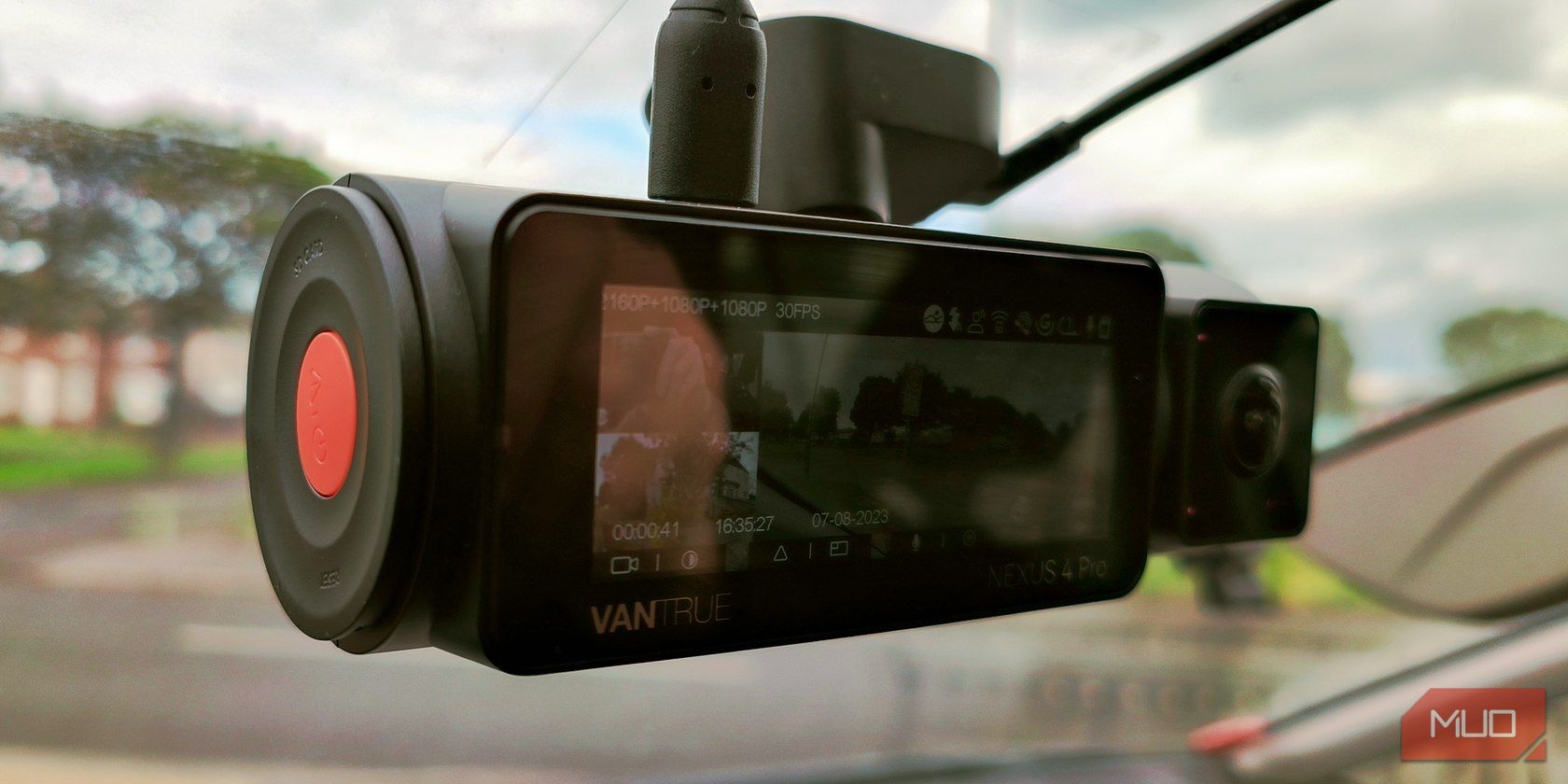 Vantrue Magnetic GPS Mount For E1, E1 Lite, E2, E3 Dash Cam