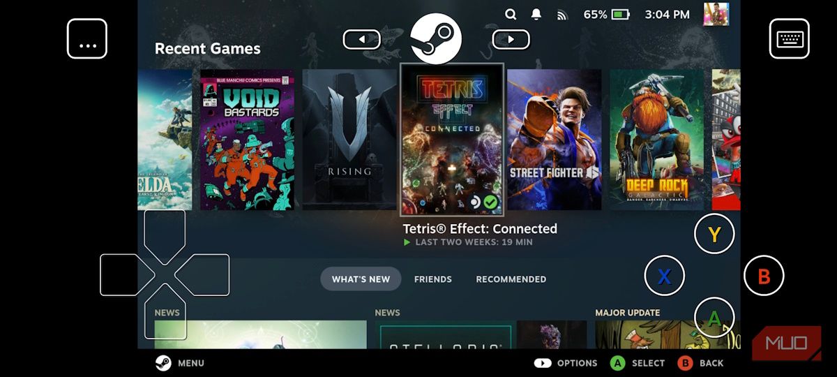 پخش جریانی کتابخانه Steam از طریق برنامه Steam Link در اندروید