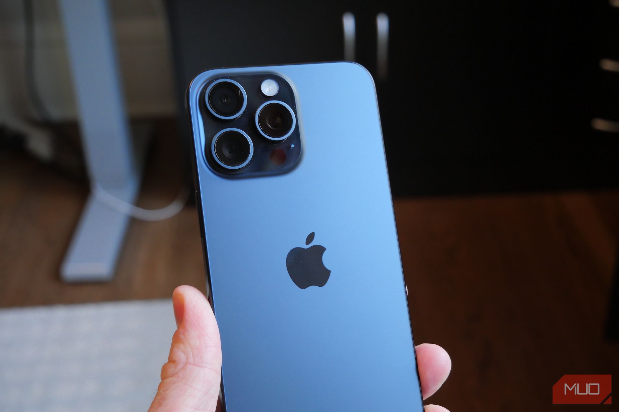 Get your very own iPhone 15 Pro Max Blue Now!