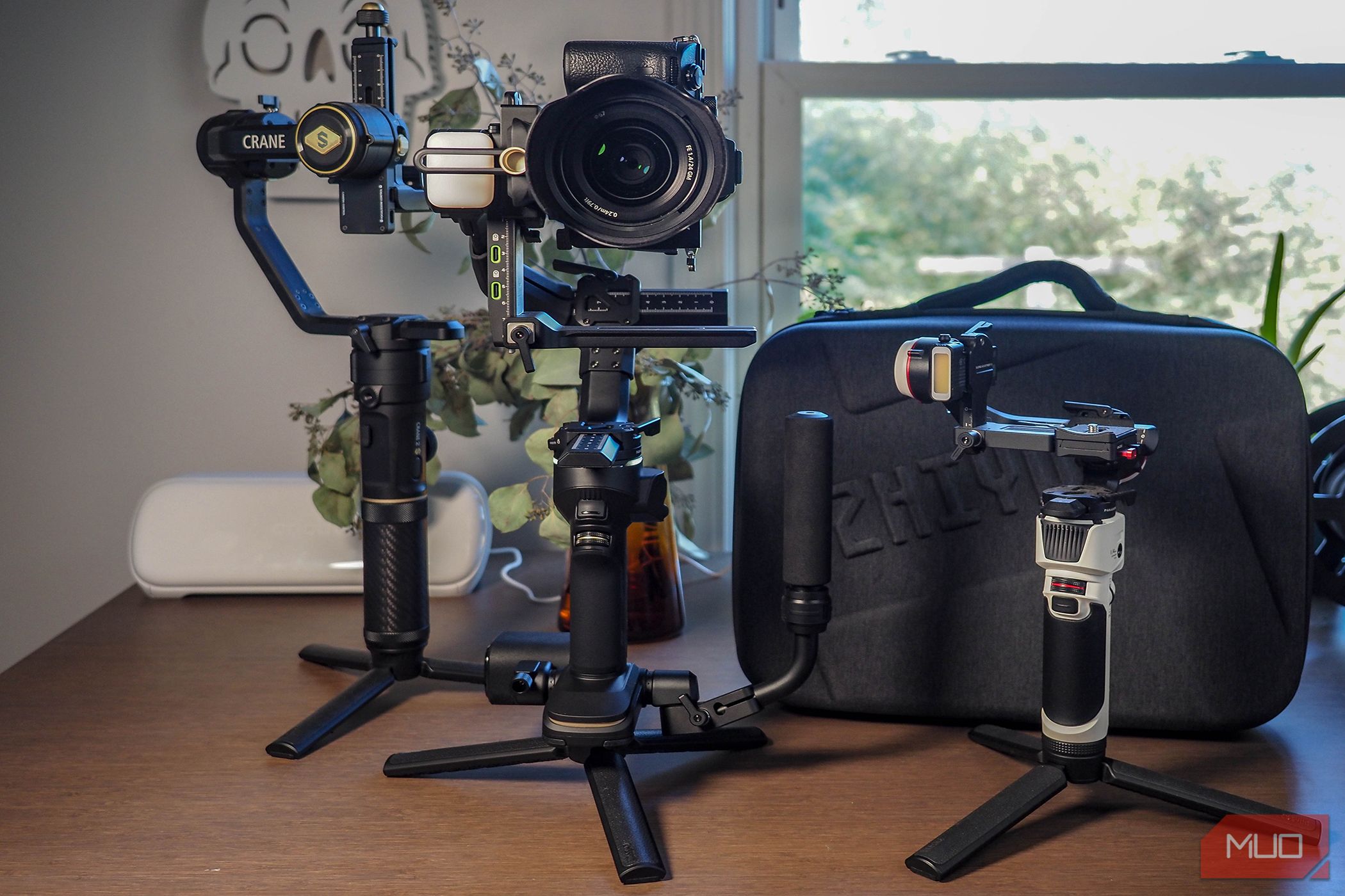 Zhiyun Crane 4 gimbal comparison