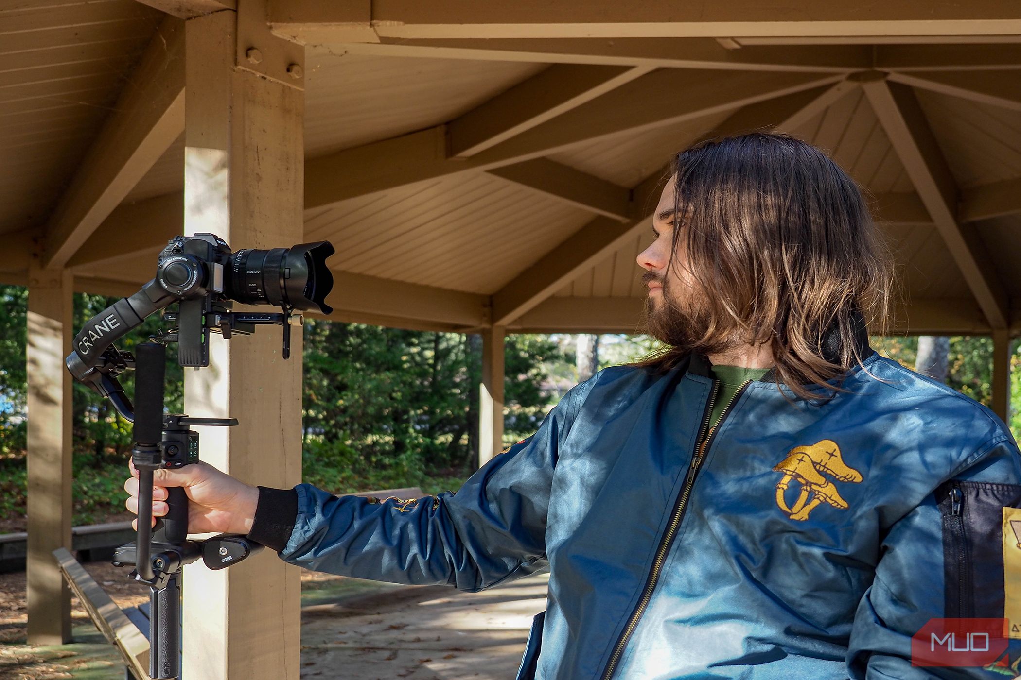Zhiyun Crane 4 selfie mode