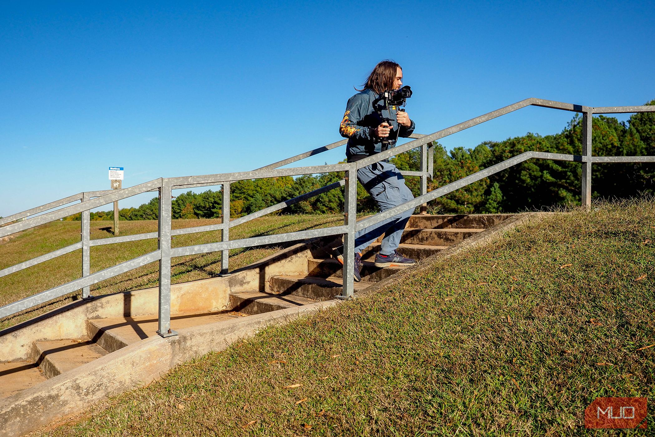 Zhiyun Crane 4 stair run test