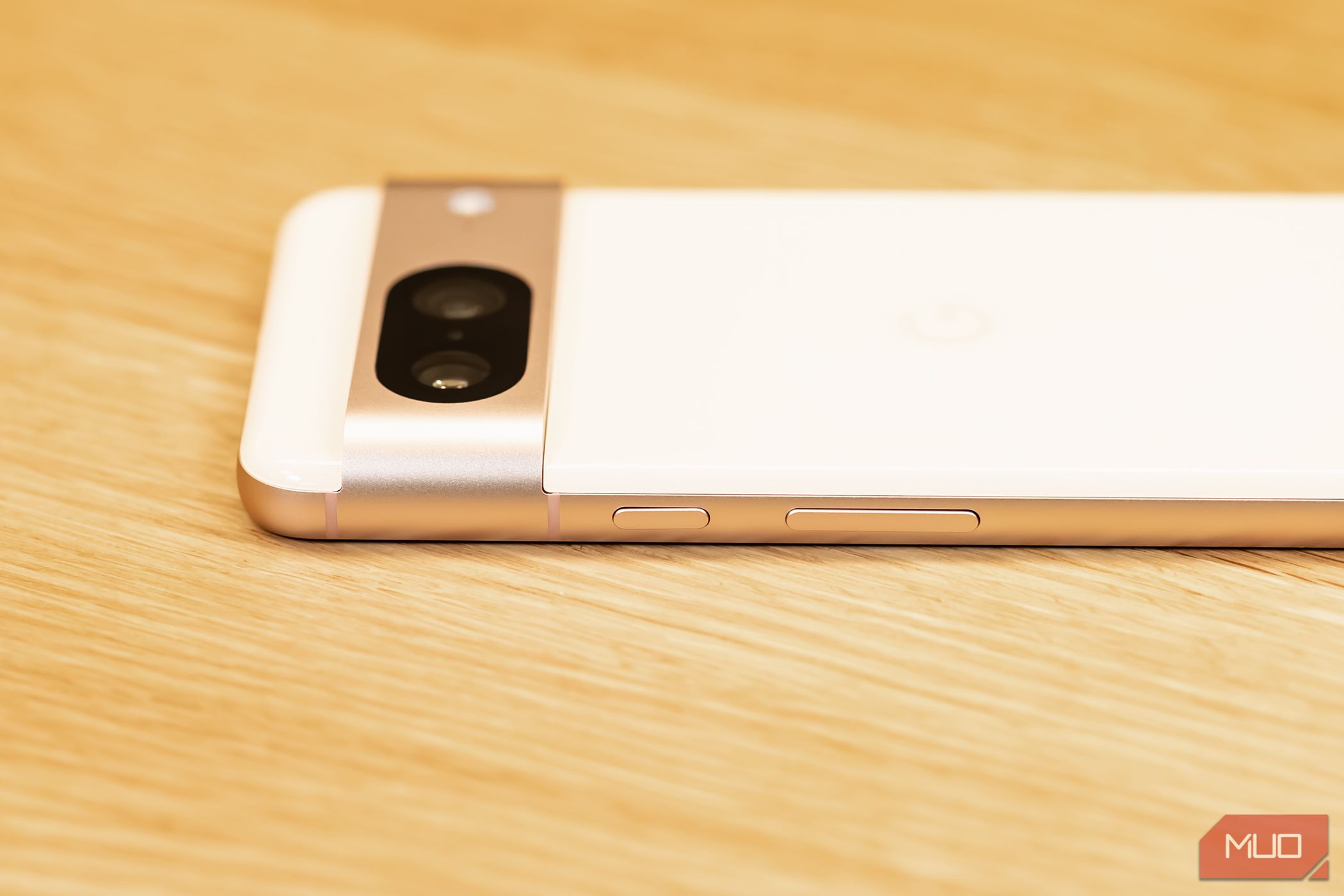 Power and Volume Buttons on the Google Pixel 8