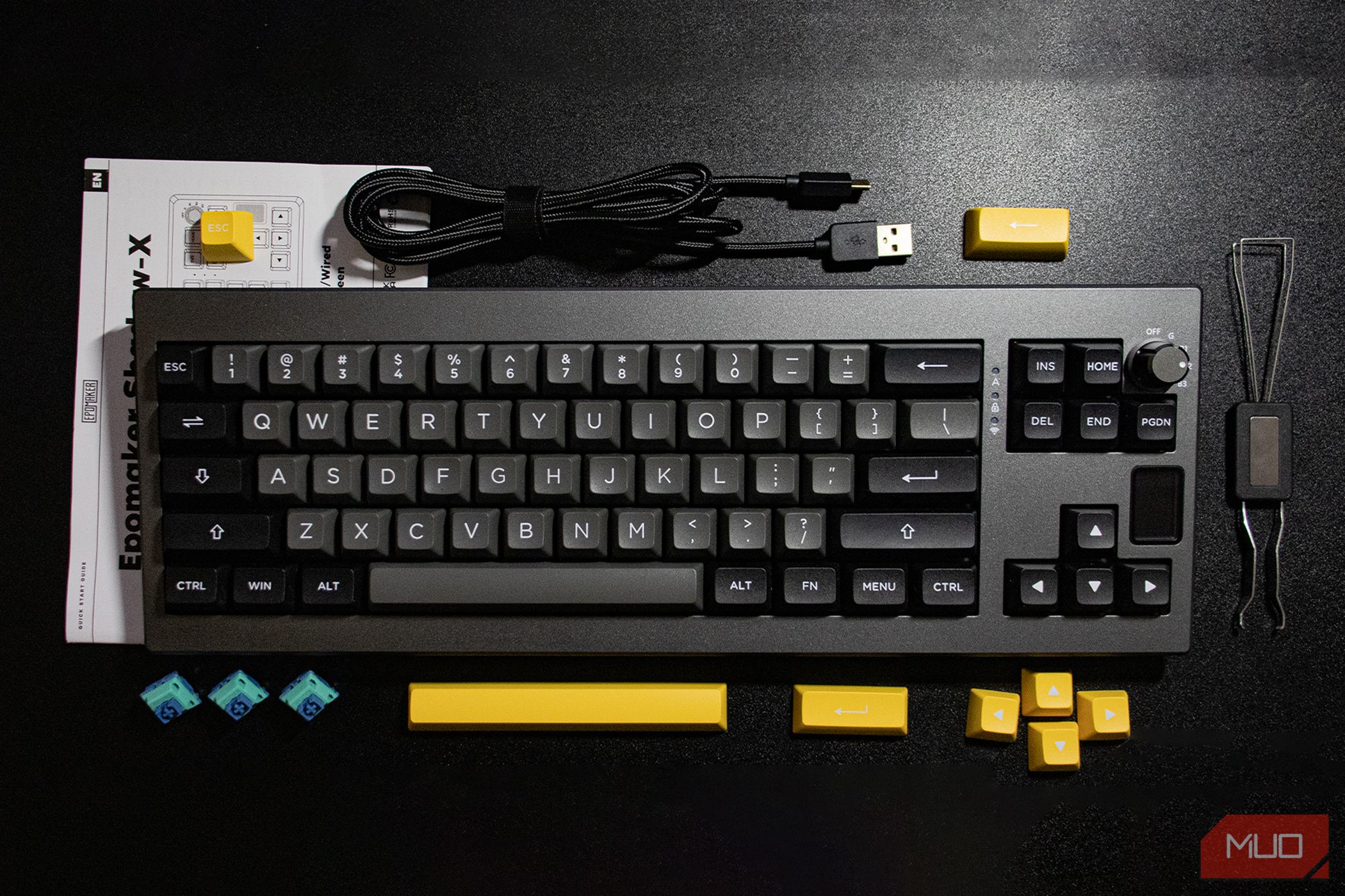 Epomaker Shadow-X with included accessories